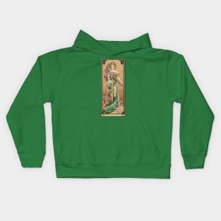 Personification of Spring Kids Hoodie